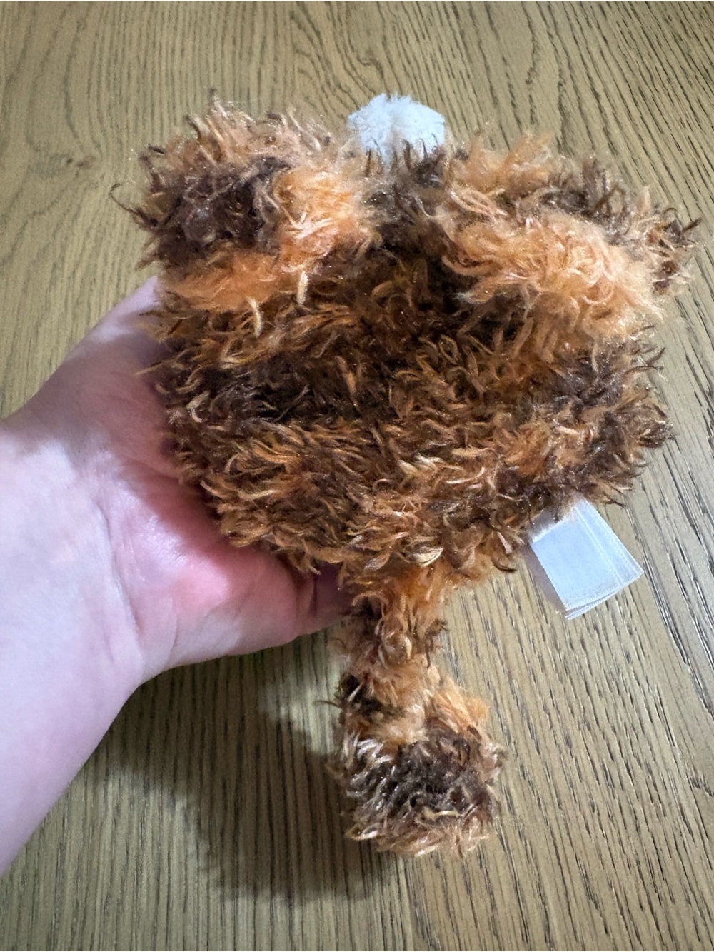 Jellycat Two-Tone tiger Retired- Dark Brown & Golden Tan - Picture 7 of 7